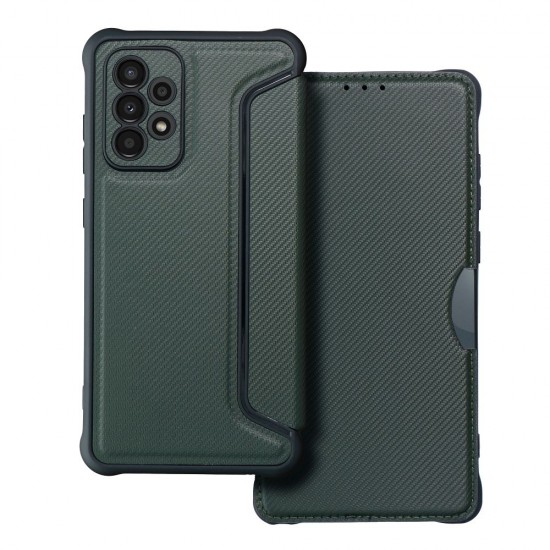 Samsung A33 5G Forcell Razor Book Dark Green Кейс