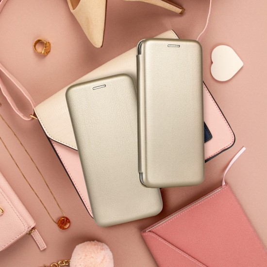 Samsung A52 Forcell Book Elegance Gold Кейс