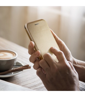 Samsung A52 Forcell Book Elegance Gold Кейс