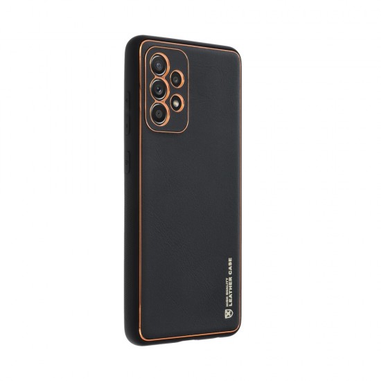 Samsung A52 Forcell Leather Black Кейс