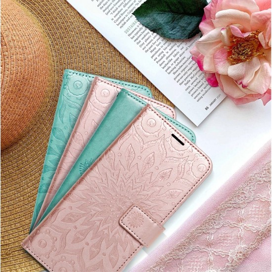 Samsung A52 Mezzo Book Mandala Rose Gold Кейс