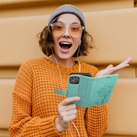 Samsung A52 Forcell Mezzo Book Tree Green Кейс