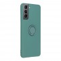 Samsung A52 Forcell Silicone Ring Green Кейс