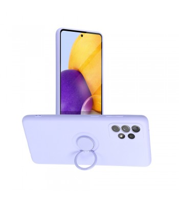 Samsung A52 Forcell Silicone Ring Purple Кейс