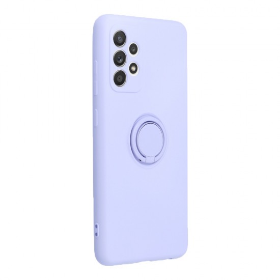 Samsung A52 Forcell Silicone Ring Purple Кейс