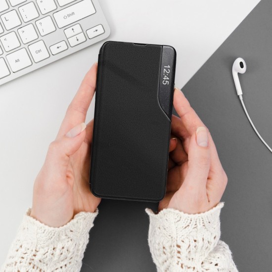 Samsung A52 Smart View Magnet Book Black Кейс