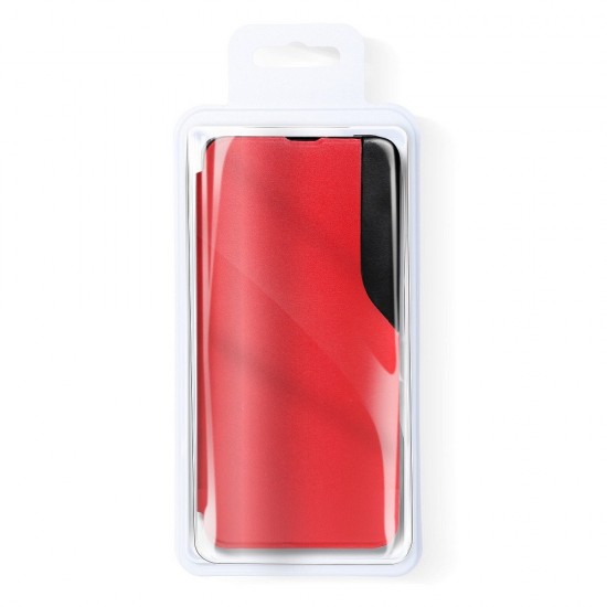 Samsung A52 Smart View Magnet Book Red Кейс