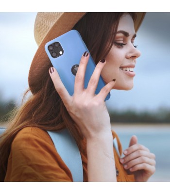 Samsung S20 FE, S20 FE 5G Forcell Silicone Dark Blue Кейс