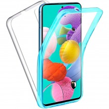 Samsung S21 Forcell 360 Full Cover PC+TPU Blue Кейс Samsung S21 Forcell 360 Full Cover PC+TPU Blue Кейс
