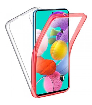 Samsung S21 Forcell 360 Full Cover PC+TPU Red Кейс