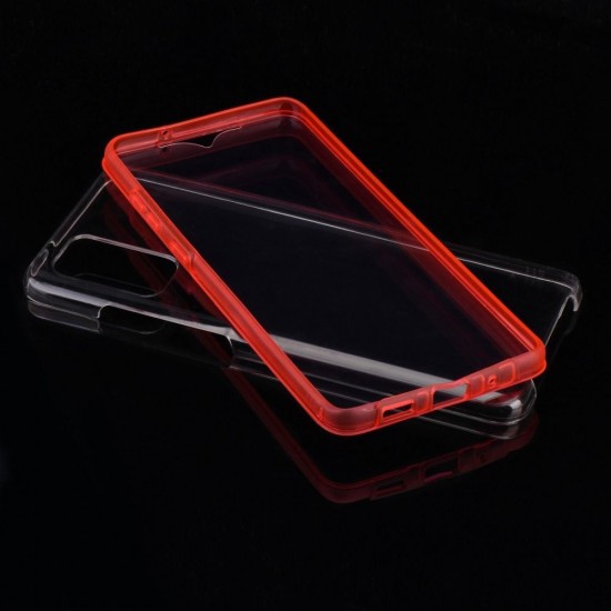 Samsung S21 Forcell 360 Full Cover PC+TPU Red Кейс