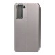 Samsung S21 FE Forcell Book Elegance Grey Кейс