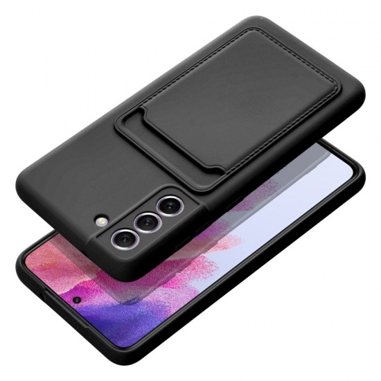 Samsung S21 FE Forcell Card Black Кейс