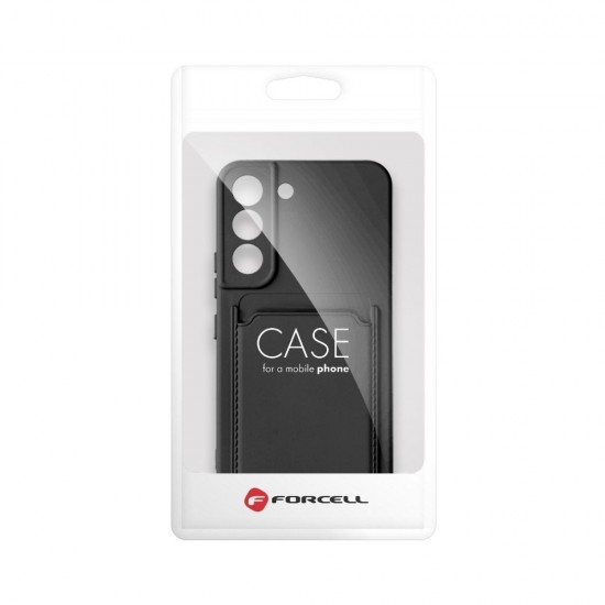 Samsung S21 FE Forcell Card Black Кейс