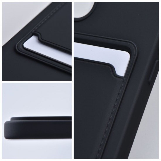 Samsung S21 FE Forcell Card Black Кейс