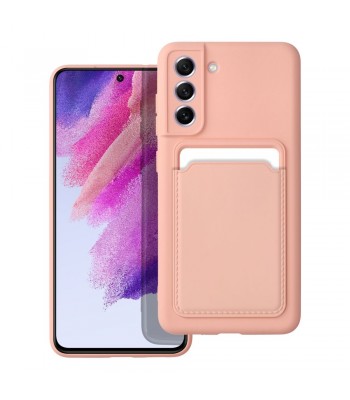 Samsung S21 FE Forcell Card Pink Кейс