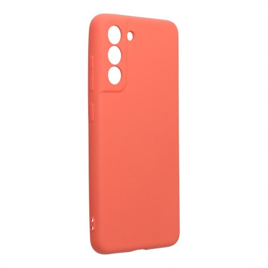 Samsung S21 FE Forcell Silicone Lite Pink Кейс