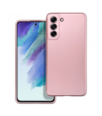 Samsung S21 FE Metallic Pink Кейс
