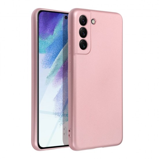 Samsung S21 FE Metallic Pink Кейс