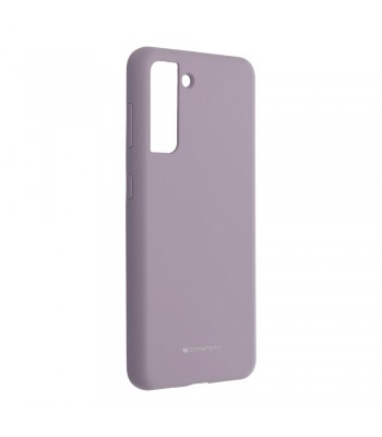Samsung S21 Mercury Silicone Silky-Soft Lavender Кейс