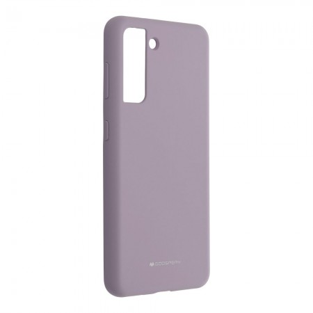 Samsung S21 Mercury Silicone Silky-Soft Lavender Кейс