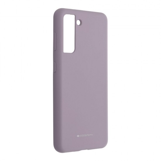 Samsung S21 Mercury Silicone Silky-Soft Lavender Кейс