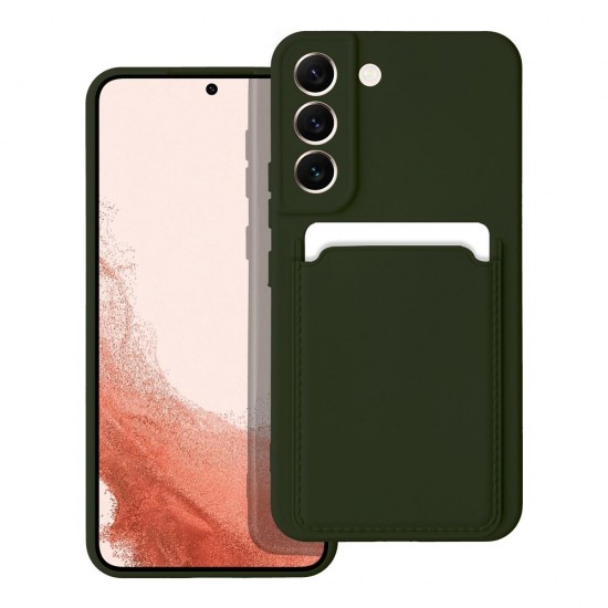 Samsung S22 Forcell Card Green Кейс