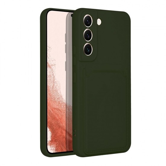 Samsung S22 Forcell Card Green Кейс