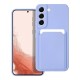 Samsung S22 Forcell Card Purple Кейс