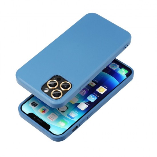 Samsung S22 Forcell Silicone Lite Blue Кейс