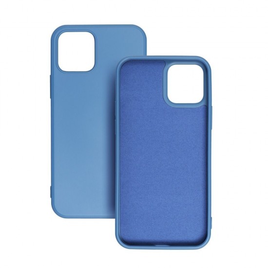 Samsung S22 Forcell Silicone Lite Blue Кейс