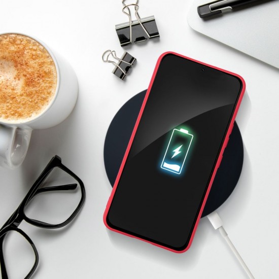 Samsung S22 Forcell Soft Red Кейс