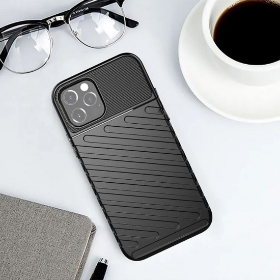 Samsung S22 Forcell Thunder Black Кейс