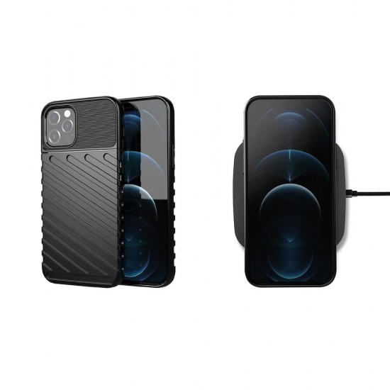 Samsung S22 Forcell Thunder Black Кейс