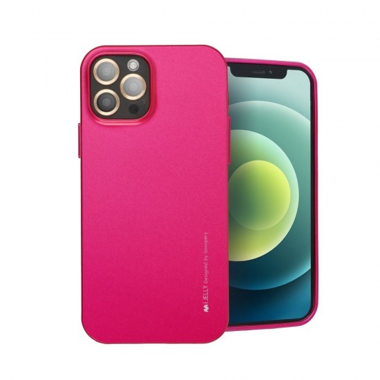 Samsung S22 Mercury i-Jelly Metal Hot Pink Кейс