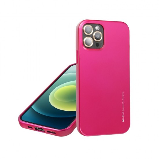 Samsung S22 Mercury i-Jelly Metal Hot Pink Кейс