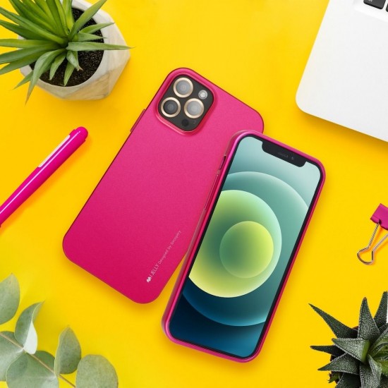 Samsung S22 Mercury i-Jelly Metal Hot Pink Кейс