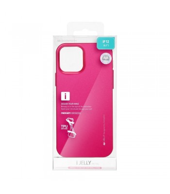 Samsung S22 Mercury i-Jelly Metal Hot Pink Кейс