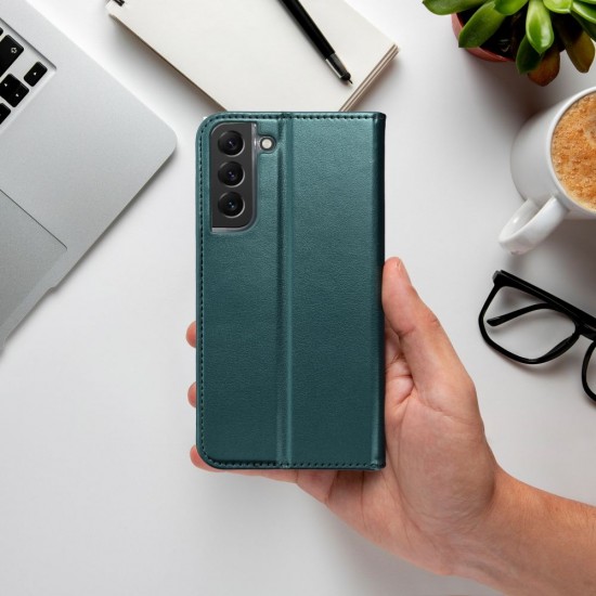 Samsung S22 Ultra Smart Magneto Book Green Кейс