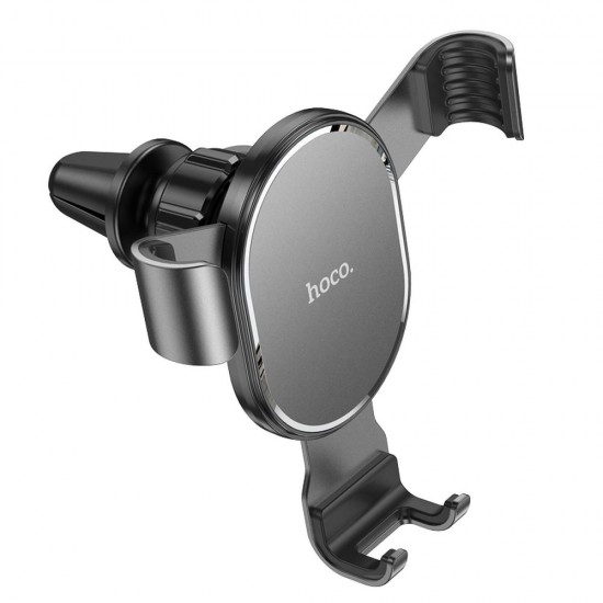 Hoco CA56 Plus Armor Metal Gravity Car Black Холдер