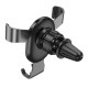 Hoco CA56 Plus Armor Metal Gravity Car Black Холдер