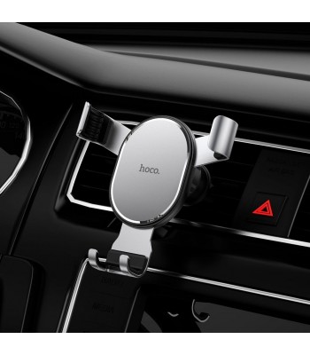 Hoco CA56 Plus Armor Metal Gravity Car Black Холдер