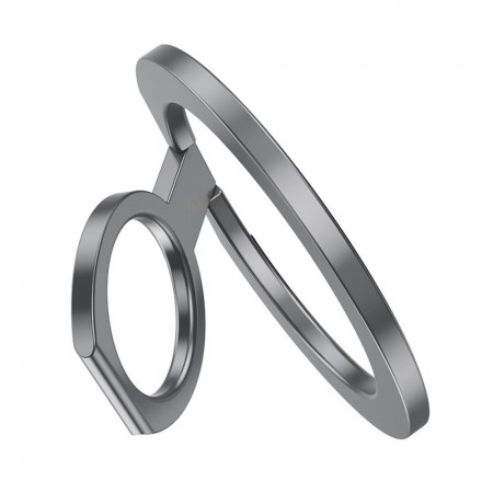 Hoco GM104 Magnetic Metal Ring Metal Grey Холдер