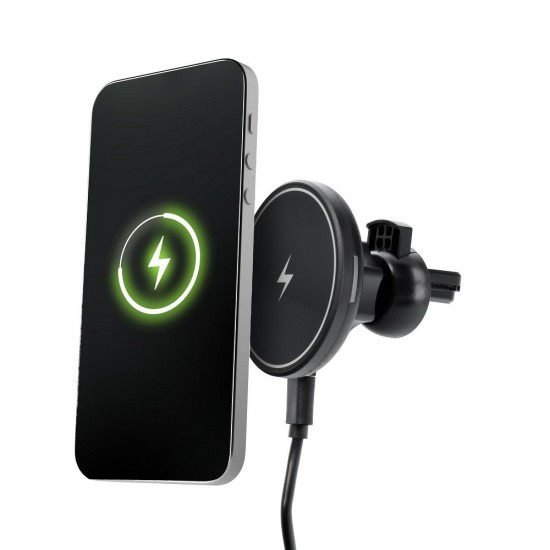 MagSafe D7 Black Зарядно и холдер