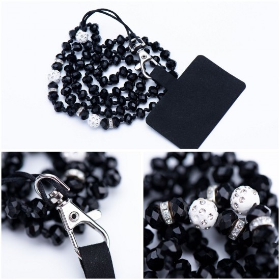 PT Crystal Diamond 37 cm. Black Холдер