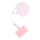 PT Crystal Diamond 37 cm. Light Pink Холдер