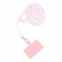 PT Crystal Diamond 37 cm. Light Pink Холдер