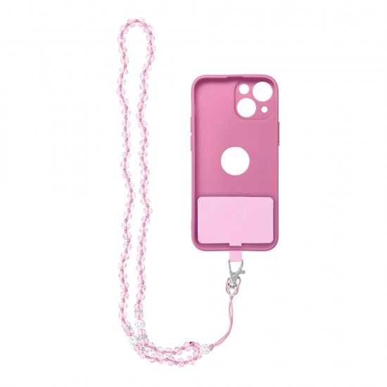 PT Crystal Diamond 37 cm. Light Pink Холдер