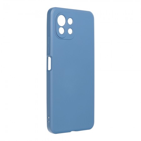 Xiaomi Mi 11 Lite 4G, 5G Forcell Silicone Lite Blue Кейс