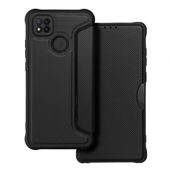 Xiaomi Redmi 9C, 9C NFC Forcell Razor Book Black Кейс